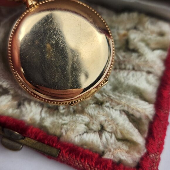 1900 American Waltham Seaside Model 1891 0s Crescent 20Y Case Pocket Watch Runs - Picture 5 of 16